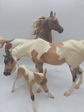 Breyer JCPenney PINTO HALF ARABIAN FAMILY Huck Bey Susecion Le Fire set picture