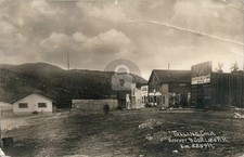 Denver & Salt Lake Railroad TOLLAND CO Colorado RPPC Photo Postcard COPY picture