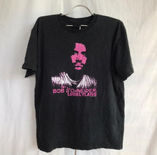 Bob Schneider Lonelyland Musian Shirt Black Cotton Unisex S-5XL 1R410 picture