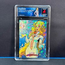 2007 Upper Deck Marvel Masterpieces Dagger #21 Cracked Ice Altered Refractor  picture