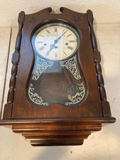 VINTAGE ANSONIA EZEE-SET WALL CLOCK #745 1970'S MADE IN GERMANY picture