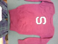 Vintage 1930s Salisbury School Wool Letterman Sweater by W.H. Brine HTF RARE picture