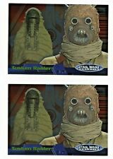 TUSKEN RAIDER 2006 Topps Star Wars Evolution 18A Qty of 2 picture