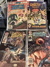 Charlton Comics Horror Lot. Ghostly Tales 100, Monster Hunters 17 +. Sutton picture