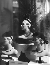 Arthur Gray Vintage 1920s Print-Ladies Hat Department Store Window picture
