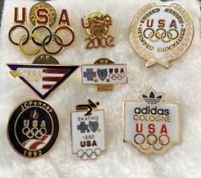 vintage olympic pins usa picture