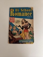 HI SCHOOL ROMANCE 51 HOME COMICS 1951 - Rare picture
