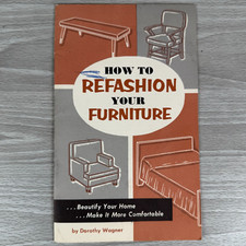 VTG 1959 GENERAL MOTORS Booklet How to Refashion Your Furniture Dorothy Wagner picture