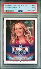 /45 PSA 9 RC Stormy Daniels 2020 Decision Election Day Rookie Promo Donald Trump picture