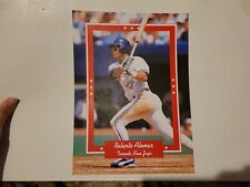 Roberto Alomar 1994 Baseball Megastars Poster Sheet picture