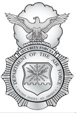 USAF SECURITY FORCES (SF) Badge Sticker/vinyl picture