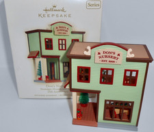 Hallmark Ornament 2008 DON'S NURSERY 25th in Nostalgic Houses & Shops H41 picture