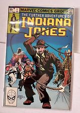 The Further Adventures of Indiana Jones #1 (Marvel Comics January 1983) VF+ picture