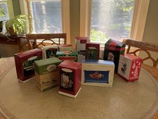 Large lot Hallmark Keepsake Ornaments (12) some new picture