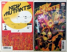 New Mutants Lot of 2 #1, 1 C 1:10 (2020) Marvel Comics 1st Print Comic Books picture