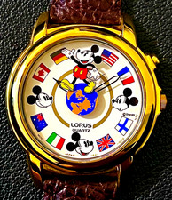 Vintage Lorus Seiko Disney Mickey Mouse Musical Watch | Fully Functional picture