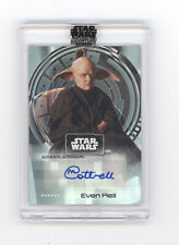 Star Wars Signature Series 2022 Michaela Cottrell Evan Piell Autograph Card picture