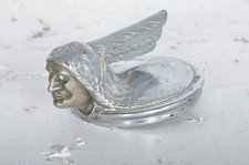 1928 1929 Pontiac Indian Chief Hood Ornament Radiator Cap Native American Mascot picture