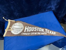 Houston Texas Souvenir Pennant 