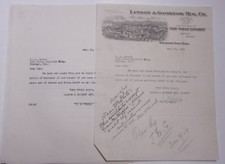 1929 Lamson Goodnow P H Henoch Chicago IL Ephemera L598C picture