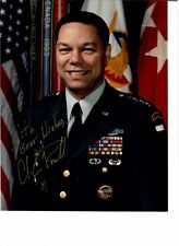 GENERAL COLIN POWELL, AUTOGRAPHED 8x10 PHOTOGRAPH. picture