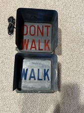 Vintage Crouse Hinds Walk - Don't Walk Traffic Light Signal with sequencer picture