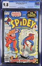 SPIDEY SUPER STORIES (1974) #24 CGC 9.8 WHITE PAGES🕷COVER BY: JOHN ROMITA SR.🕷 picture