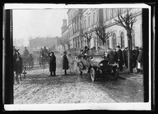 Photo:Warsaw Poland 1919 A.R.C. Mission Arrival Street Scene Automobiles picture