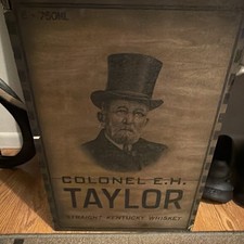 Colonel E.H. Taylor Old Fashioned Copper Distillery Brown (Wooden Crate Only) picture
