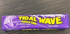 Vintage 1980’s TIDAL WAVE BUBBLE GUM GRAPE SURF Unopened NOS Rare picture