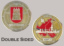 Germany Hamburg Geocaching Das Tor Zur Welt Challenge Coin J#46 picture