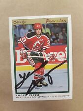 Zdeno Ciger OPC Premier Autograph Card Signed Hockey 15 1991 picture