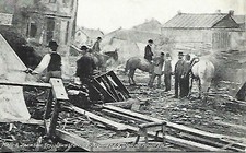 Postcard Shows Destruction of 1889 Johnstown PA Flood Main & Jackson St picture