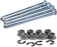 Door Hinge Pin & Bushing Kit for 88-02 Chevy GMC Trucks SUVs 4 Pins 2 Doors picture