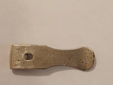 Vintage LEV-A-LIFT Co. NYC Slide To Open Metal Tobacco Tin Key picture