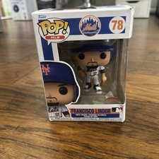 Funko Pop MLB Vinyl Figure Francisco Lindor #78-New York Mets Box Damage  picture