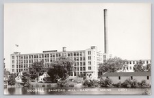 Vintage RPPC Goodall-Sanford Mill Factory Sanford Maine Textile Industry picture