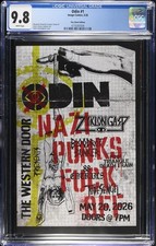Odin #1 Keron Cunningham Variant CGC 9.8 - Nazi Punks F*@k Off picture