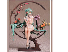 Hatsune Miku Qipao Figure PVC Anime Girl Statue Collectible Desktop Ornament Toy picture