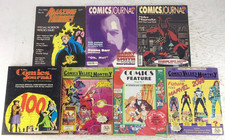 Vintage 1980's Lot Comics Journal Feature values monthly Magazines picture