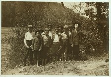 Photo:Fries Virginia 1911 Washington Cotton Mills Boy Workers River Photo picture