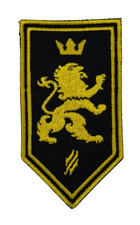 Ukraine Halychyna Lion Crown Shield Heritage Militaria Embroidered Patch Badge picture