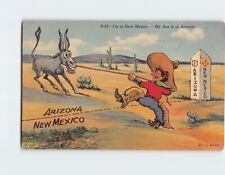 Postcard I'm in New Mexico - My Ass is in Arizona Comic Art picture