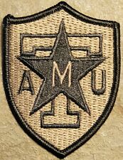 Texas A & M Corps of Cadets ARMY ROTC Subdued Patch Insignia Badge Crest VTG ORG picture