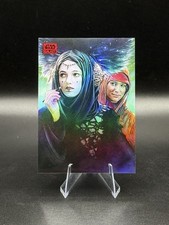 2024 Topps Star Wars Galaxy Daring Deception Padme Red Refractor /5 #56 picture
