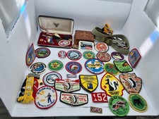 Vintage  1970s Boy Scouts of America BSA Eagle Scout medal patches shirts etc T6 picture