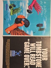Rare Vintage Sega Print Ad Lot 93-95 Genesis Sonic 32X Saturn Promo Booklet picture
