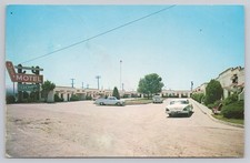 Guymon OK Yucca Motel Vintage 1960s Postcard Neon Sign picture