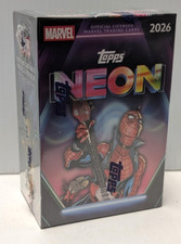 TOPPS 2026 NEON MARVEL VALUE BLASTER BOX FACTORY SEALED picture