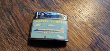Vintage 1950's Rolex Cigarette Lighter MACKEY AIRLINES FL BAHAMAS CUBA Aviation picture